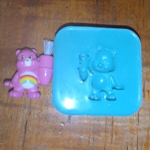 Care Bear Cheer Mold Cake Decorating, Candy, Chocolate, Fondant, Icing